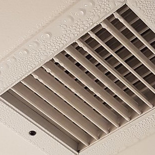 condensation on vents
