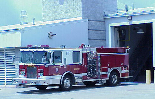 Fire-station-pensacola-florida pensacola fire station with fire truck out front